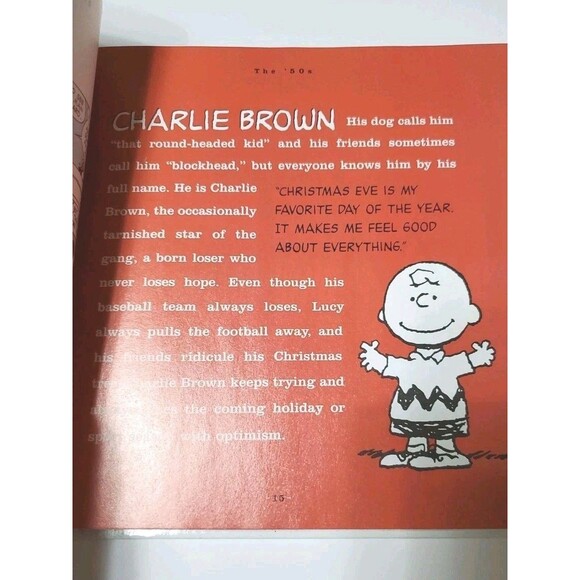 Joy of a Peanuts Christmas Hardcover Book Hallmark Charlie Brown Snoopy VTG 2000 - Picture 14 of 16